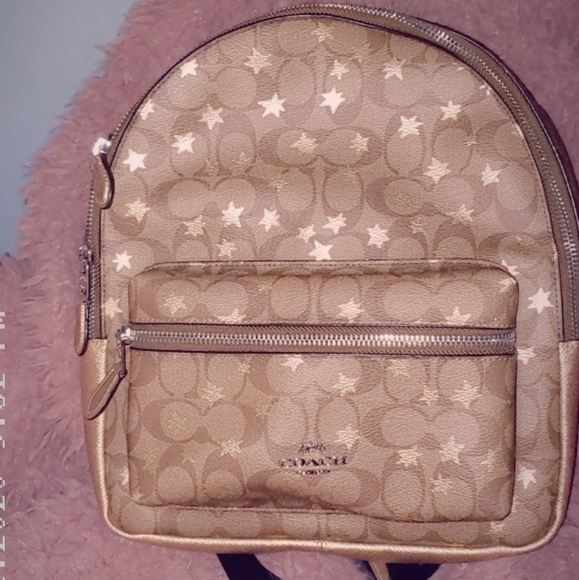 Authentic Coach Starry Bookbag and Wallet set - Picture 3 of 5